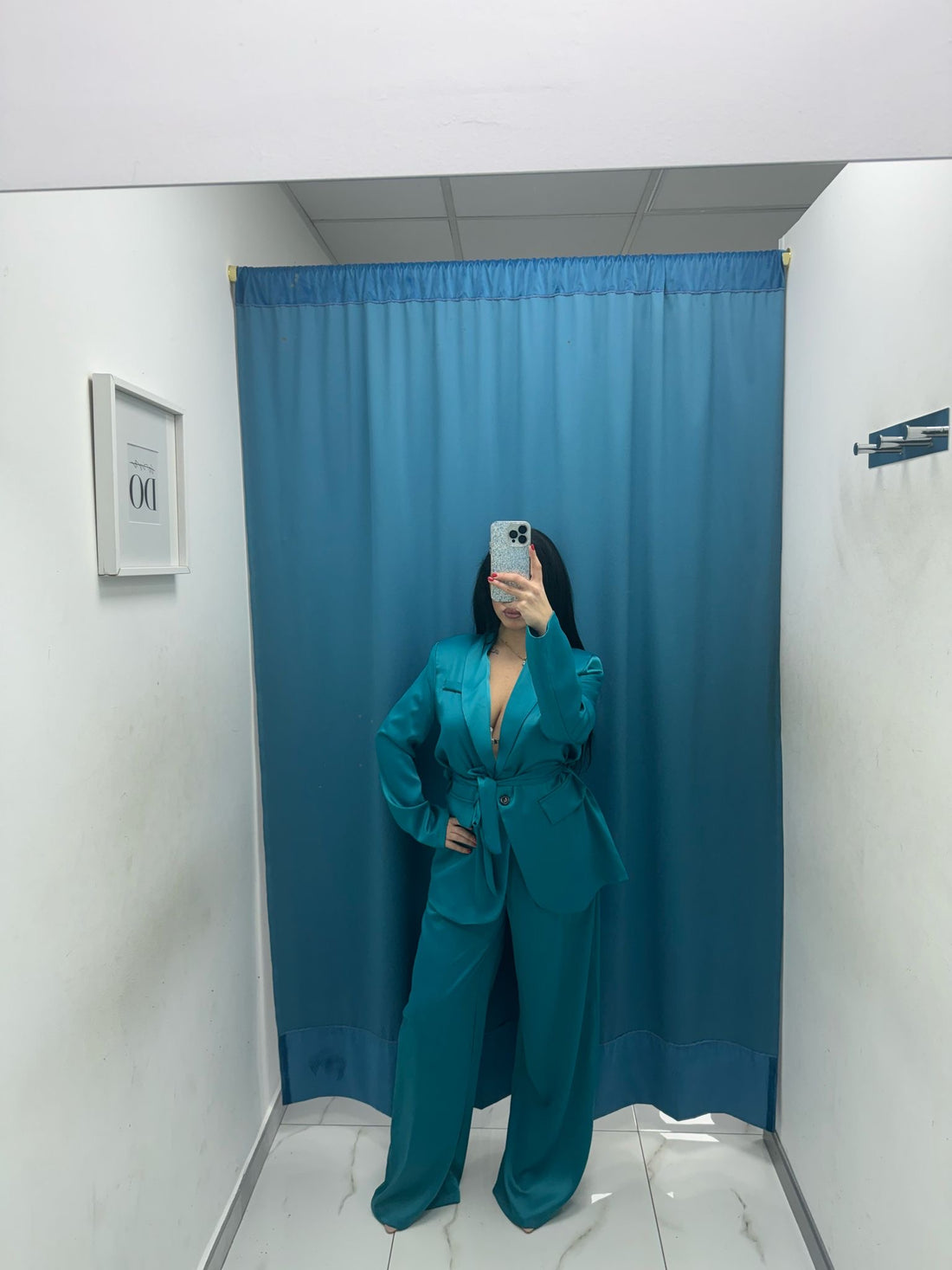 Tailleur satin 86025