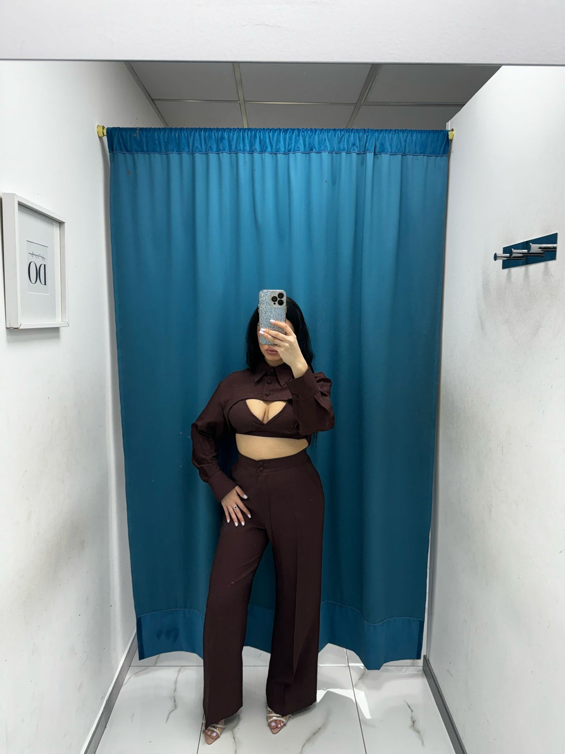Coordinato top e pantalone 6333