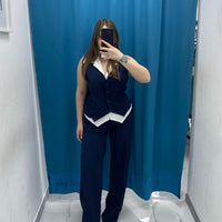 Tailleur gilet e pantalone 87137