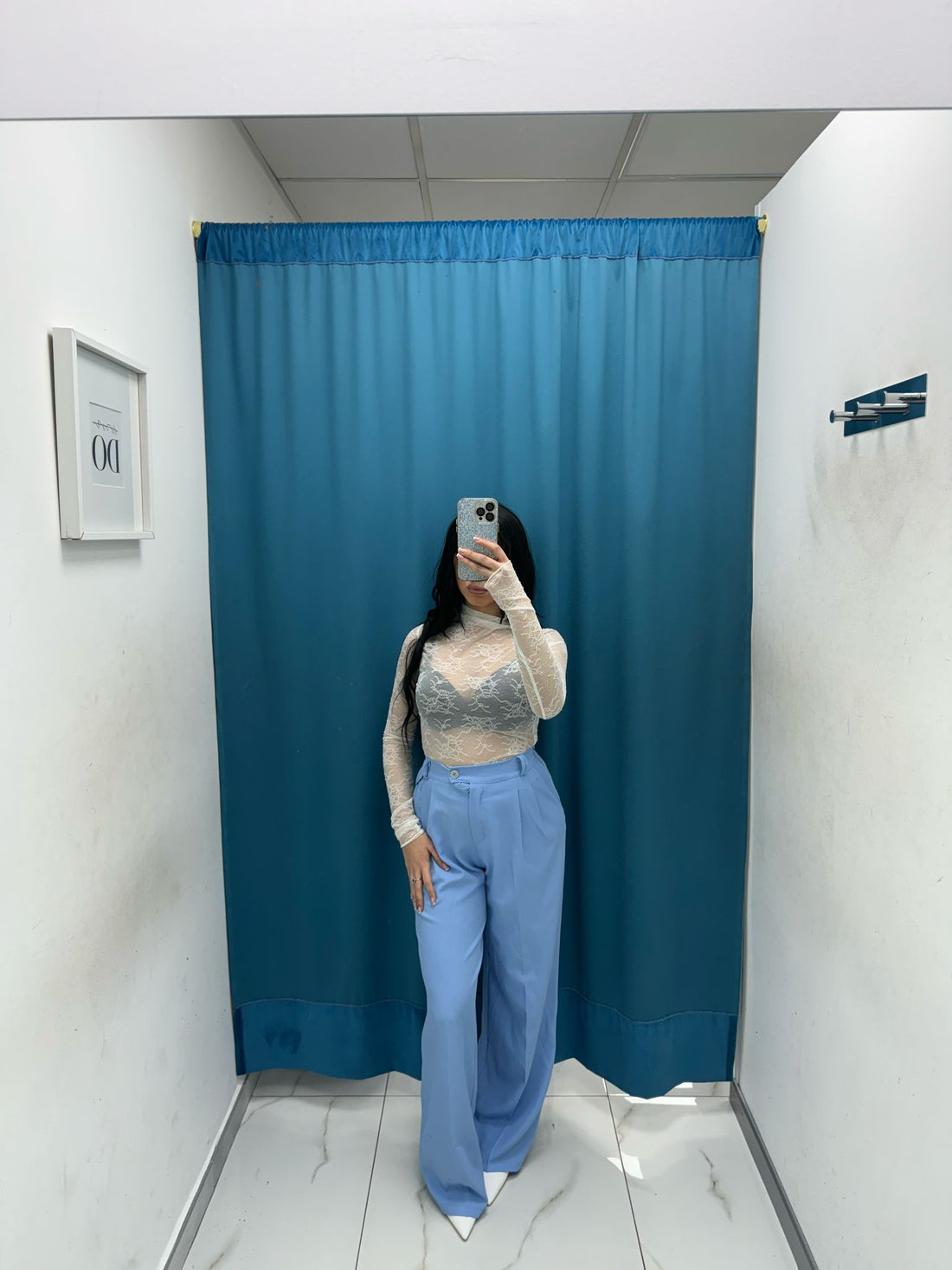 Pantalone wide leg 15592