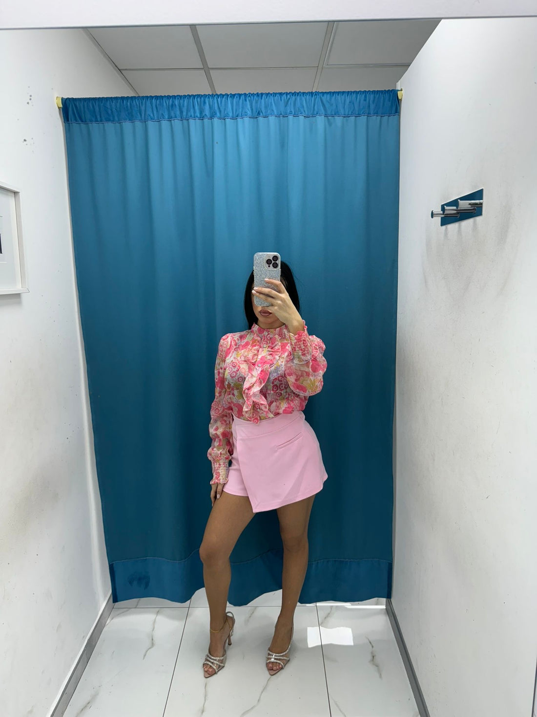Camicia a fiori 81202