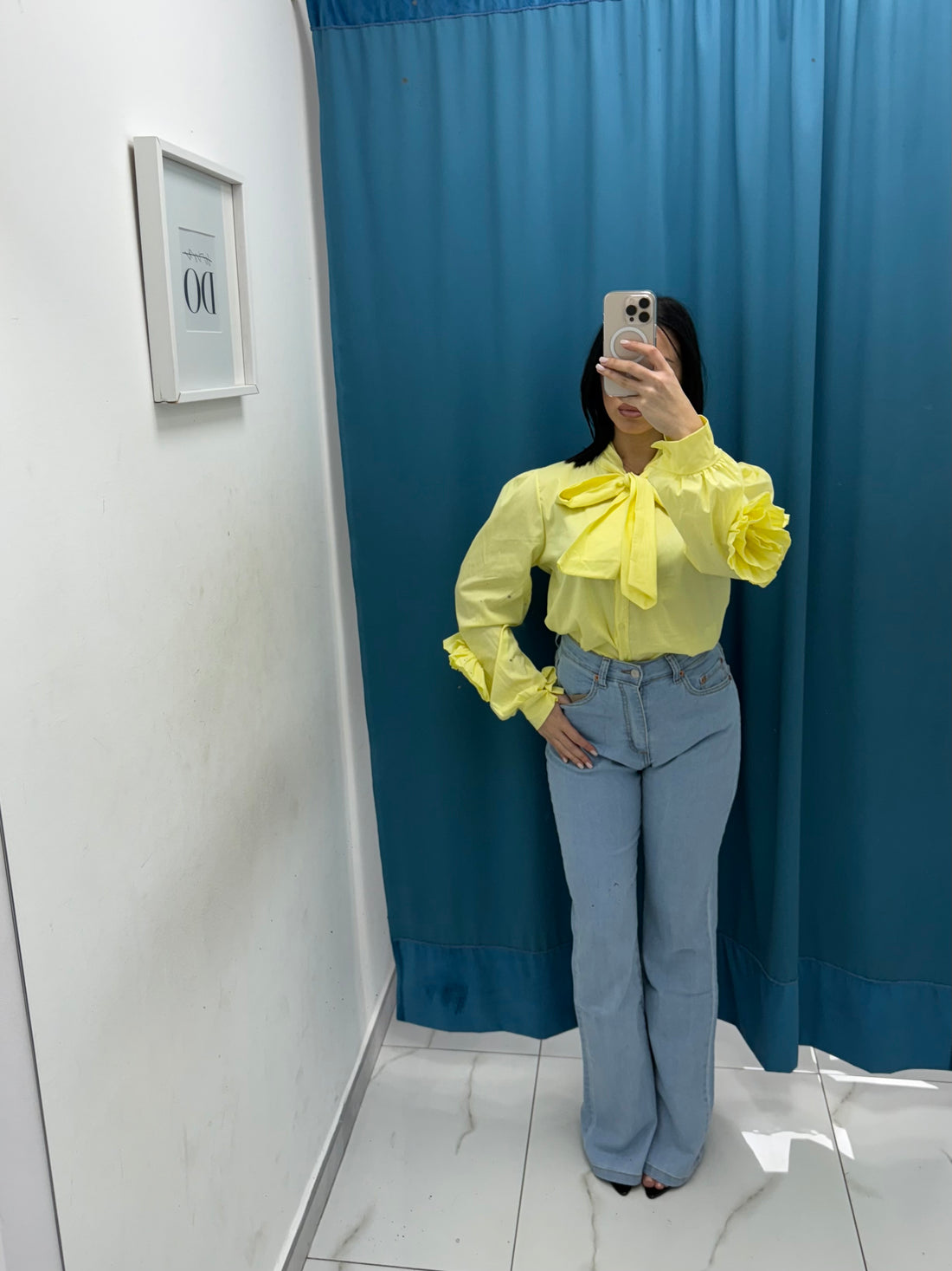 Jeans flare denim E47