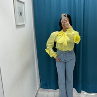 Jeans flare denim E47