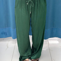Pantalone palazzo satin 24205
