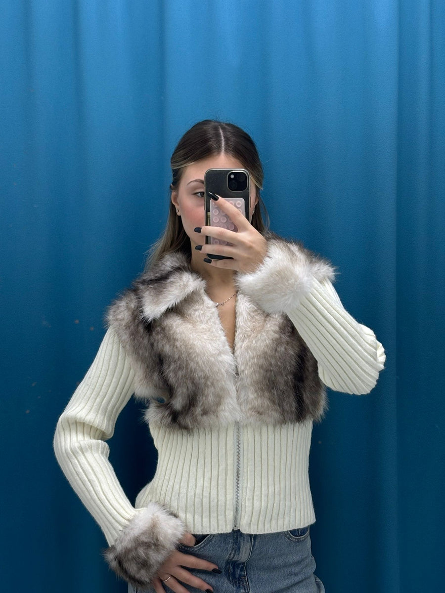 Brown Frost Turtleneck - 2189