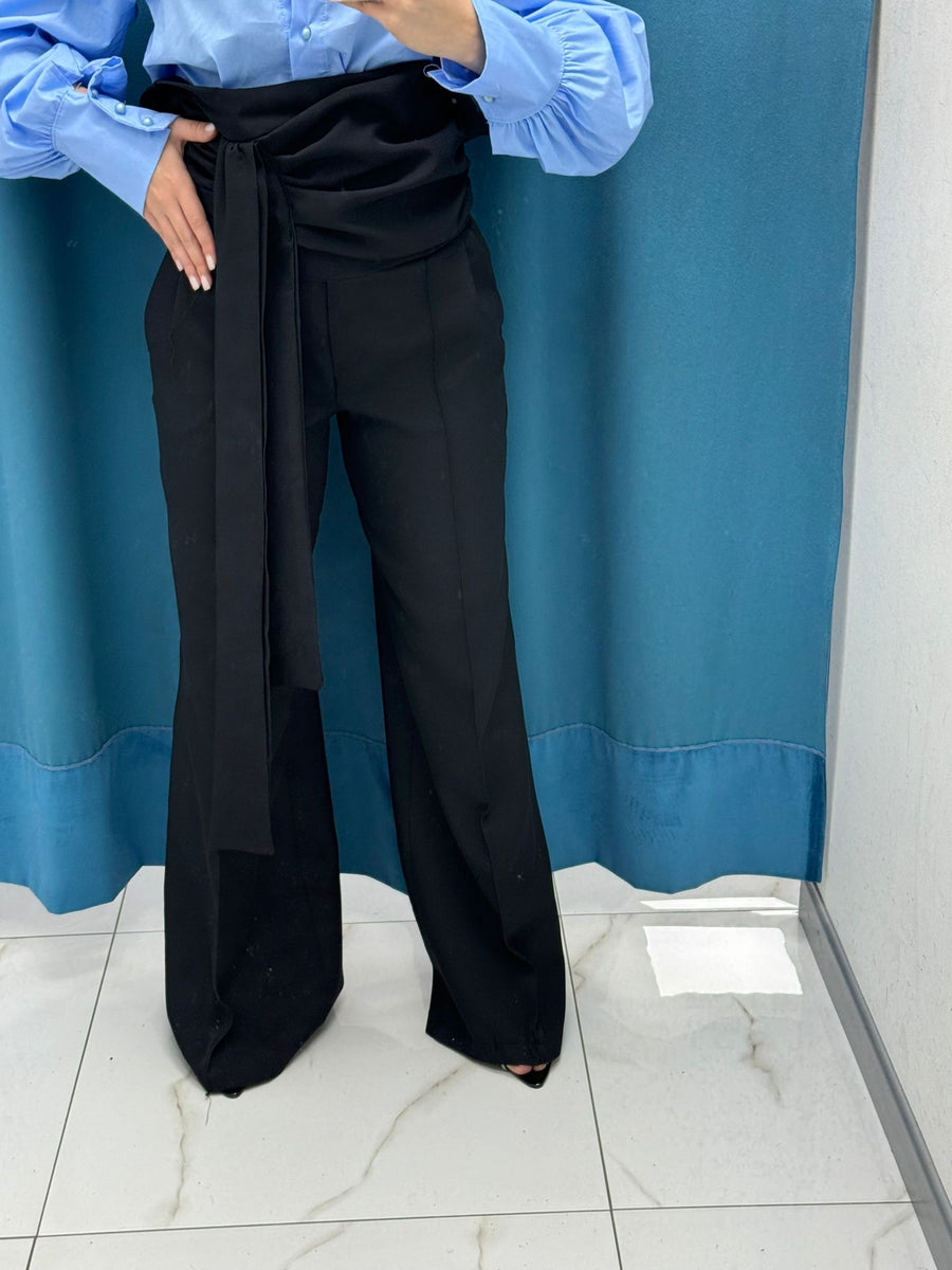 Pantalone con fascia 16067