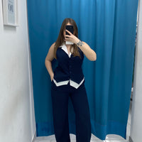Tailleur gilet e pantalone 87137