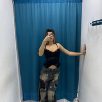 Corsetto Satin Noir 2815