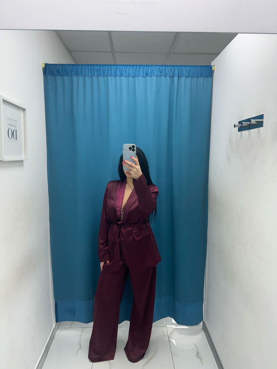 Tailleur satin 86025