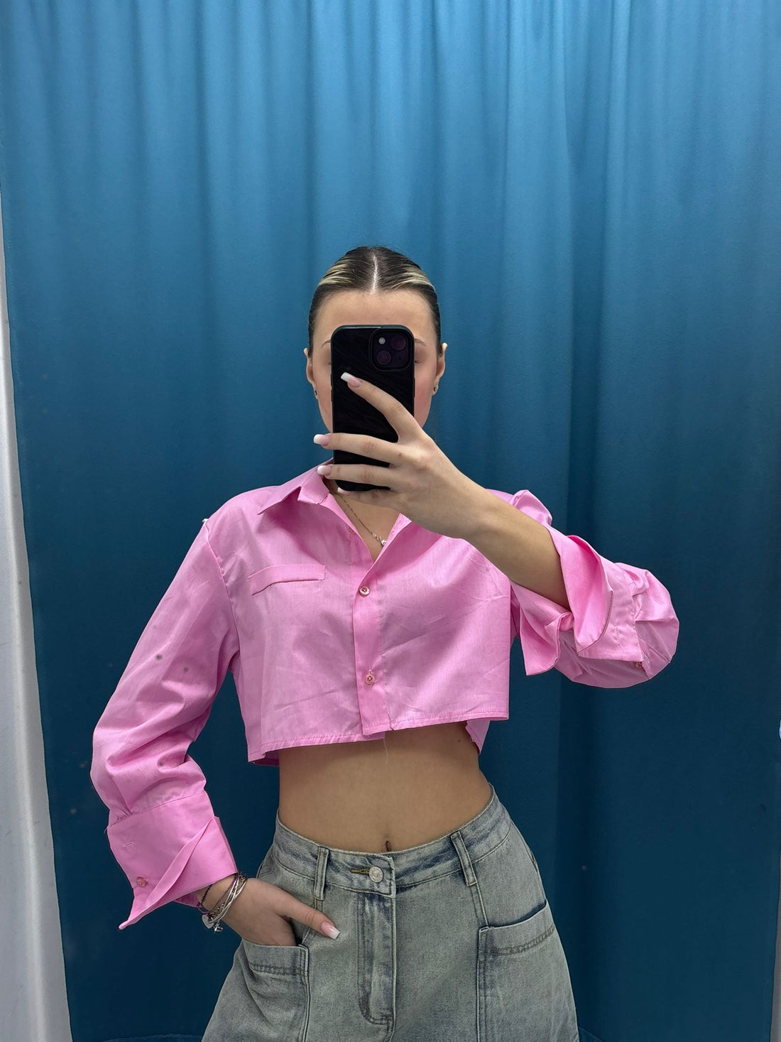 Camicia Crop"Samira" -9150