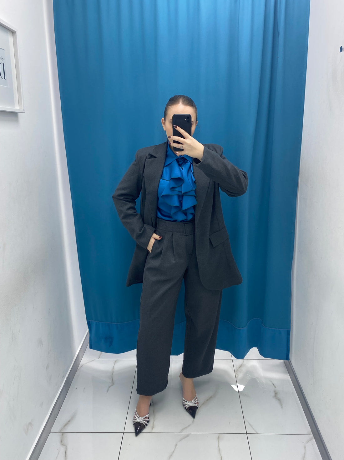 Pantalone slouchy  12545