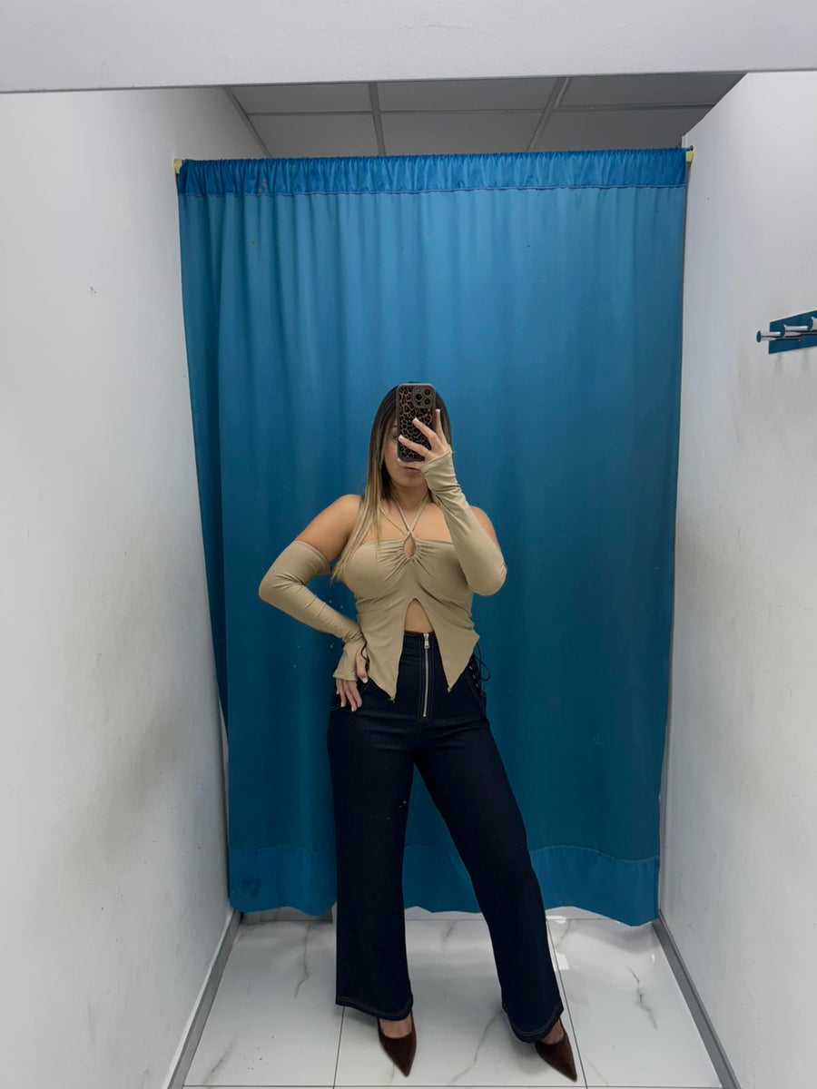 Pantalone “Midnight Straps” - 19266