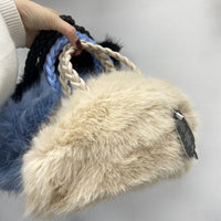 Borsa in eco pelliccia