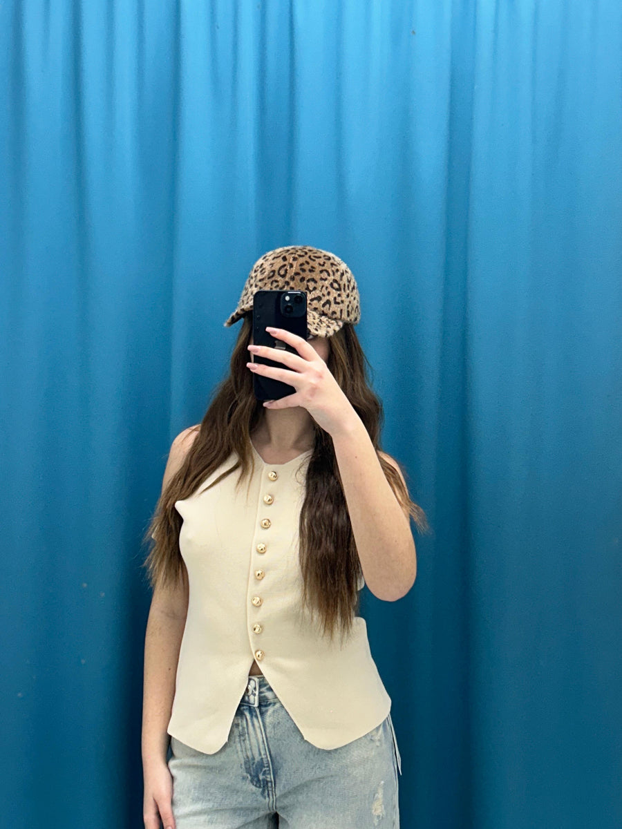 Gilet con bottoni 1600