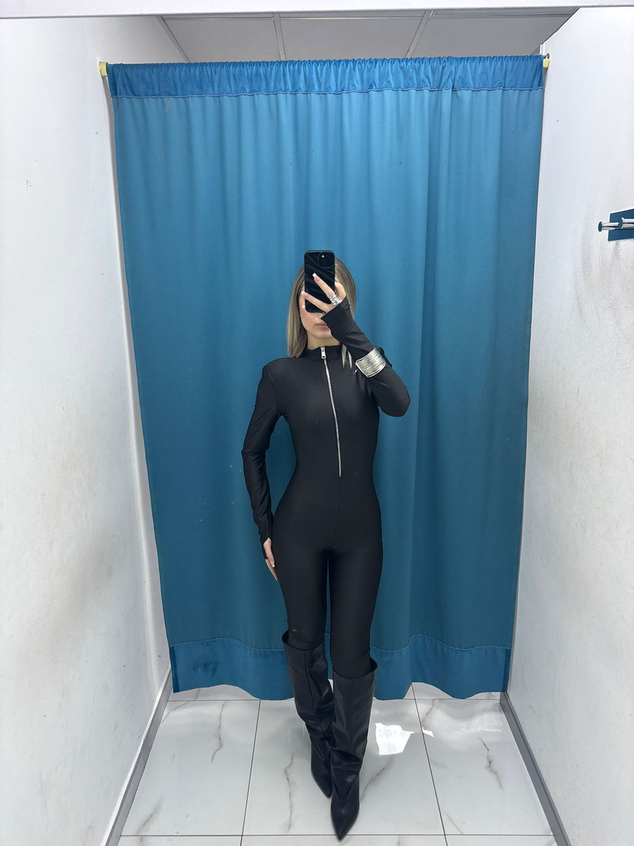 Urban Zip Jumpsuit - 12351