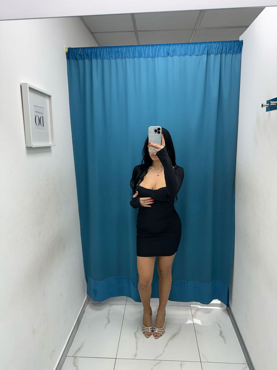 Vestito con manicotto 16204