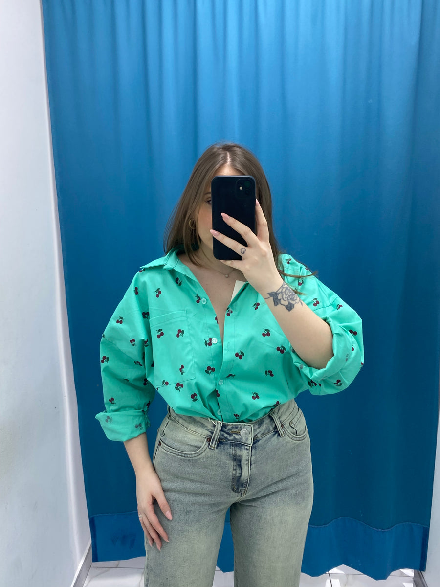 Camicia con disegni 24153