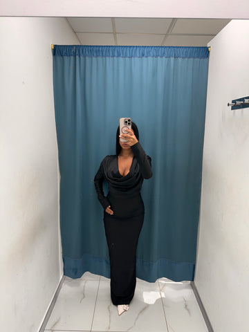 Abito con Scollo Morbido 19385