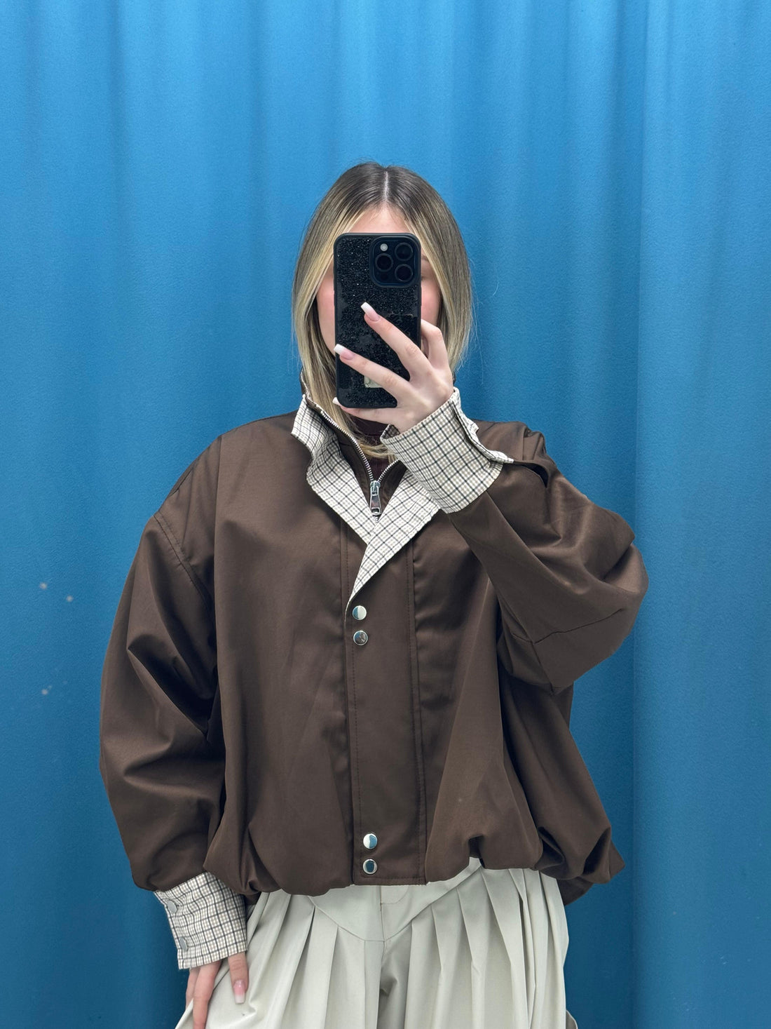Giacca “Check Elegance”-30236
