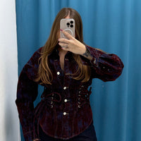 Velvet Blazer - 2543