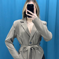 Blazer "Belted Elegance"-66767