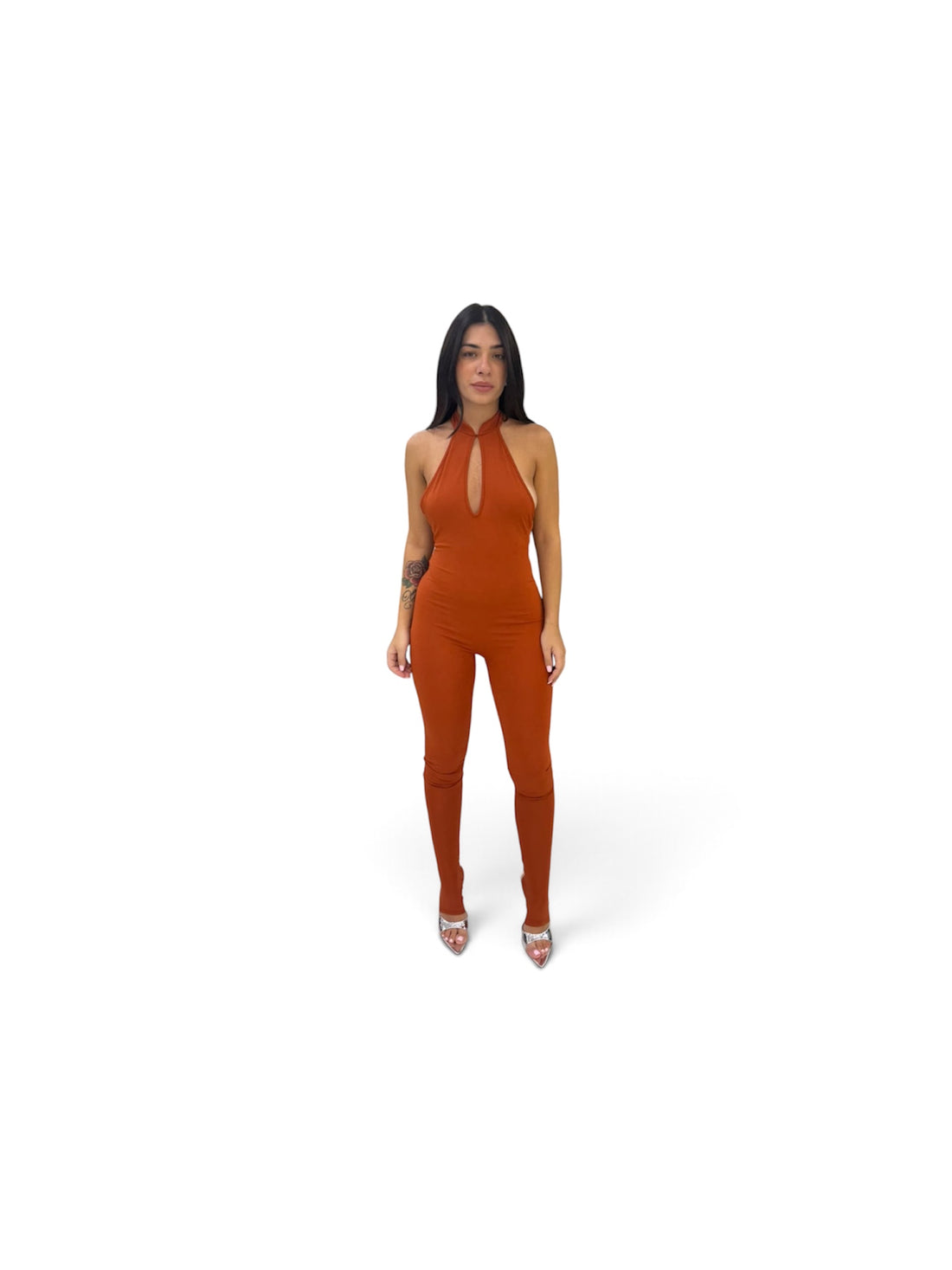 Jumpsuit"Keyhole"-13602