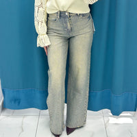 Jeans sabbiato con brillantini 33322