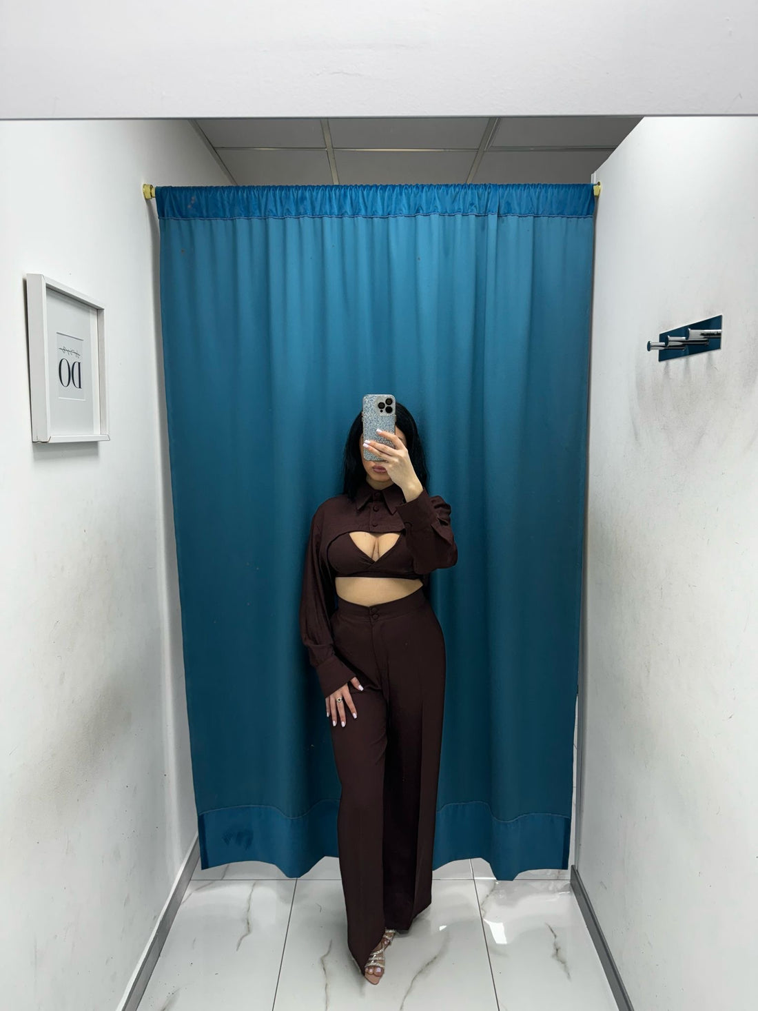 Coordinato top e pantalone 6333