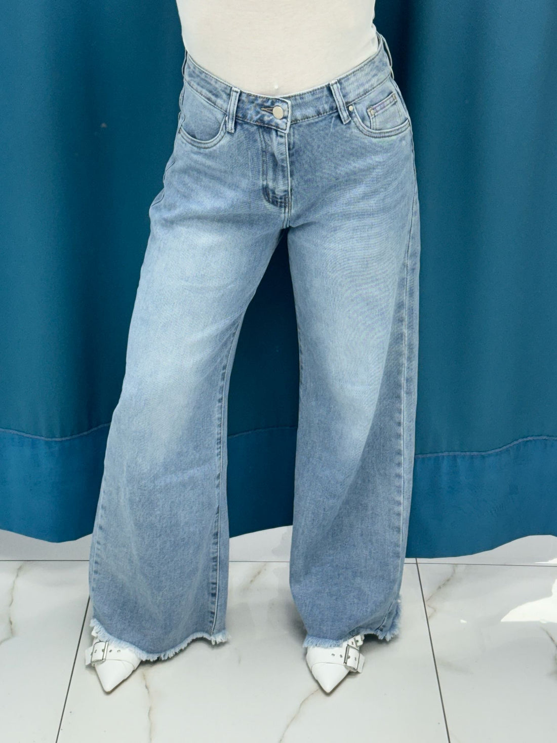 Jeans sfrangiato 1513