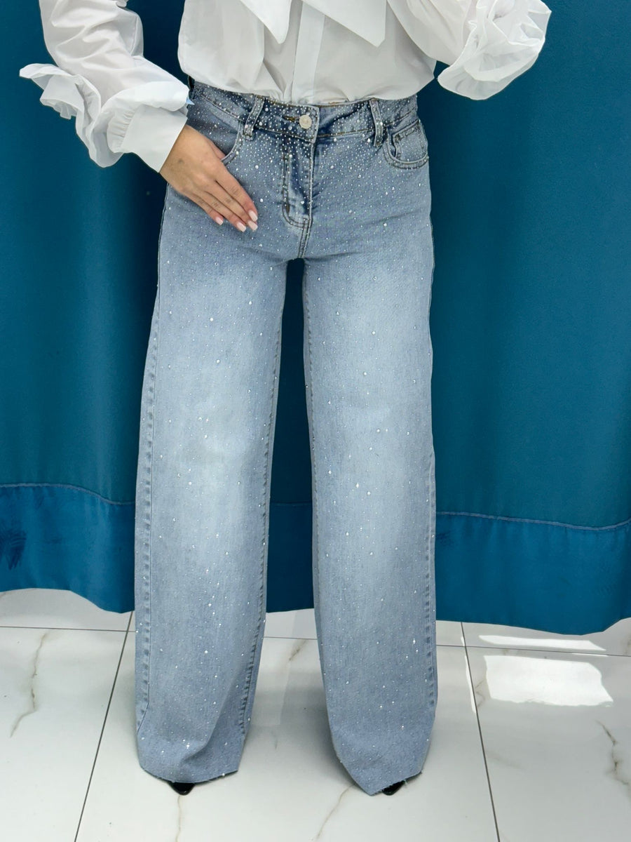 Jeans con brillantini 1106