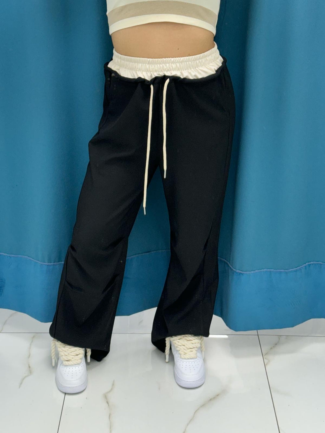 Pantalone con elastico 6316