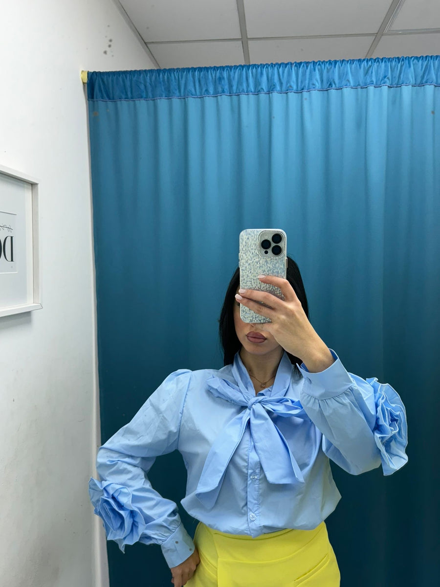 Camicia con fiocco 3491