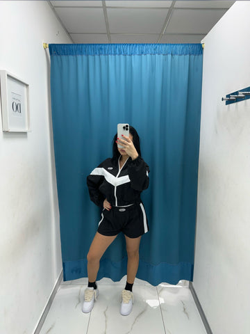 Coordinato giacca e shorts 9366