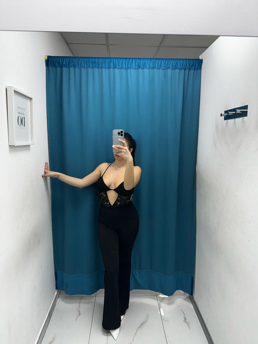 Tuta intera con pizzo 3208