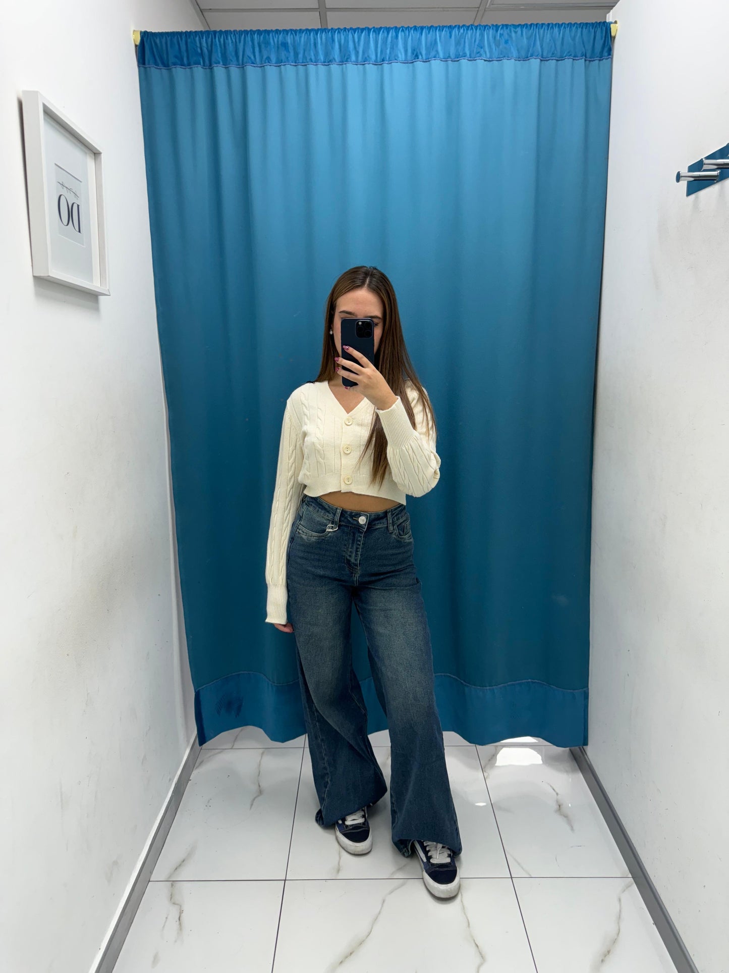 Jeans a palazzo vintage 8405