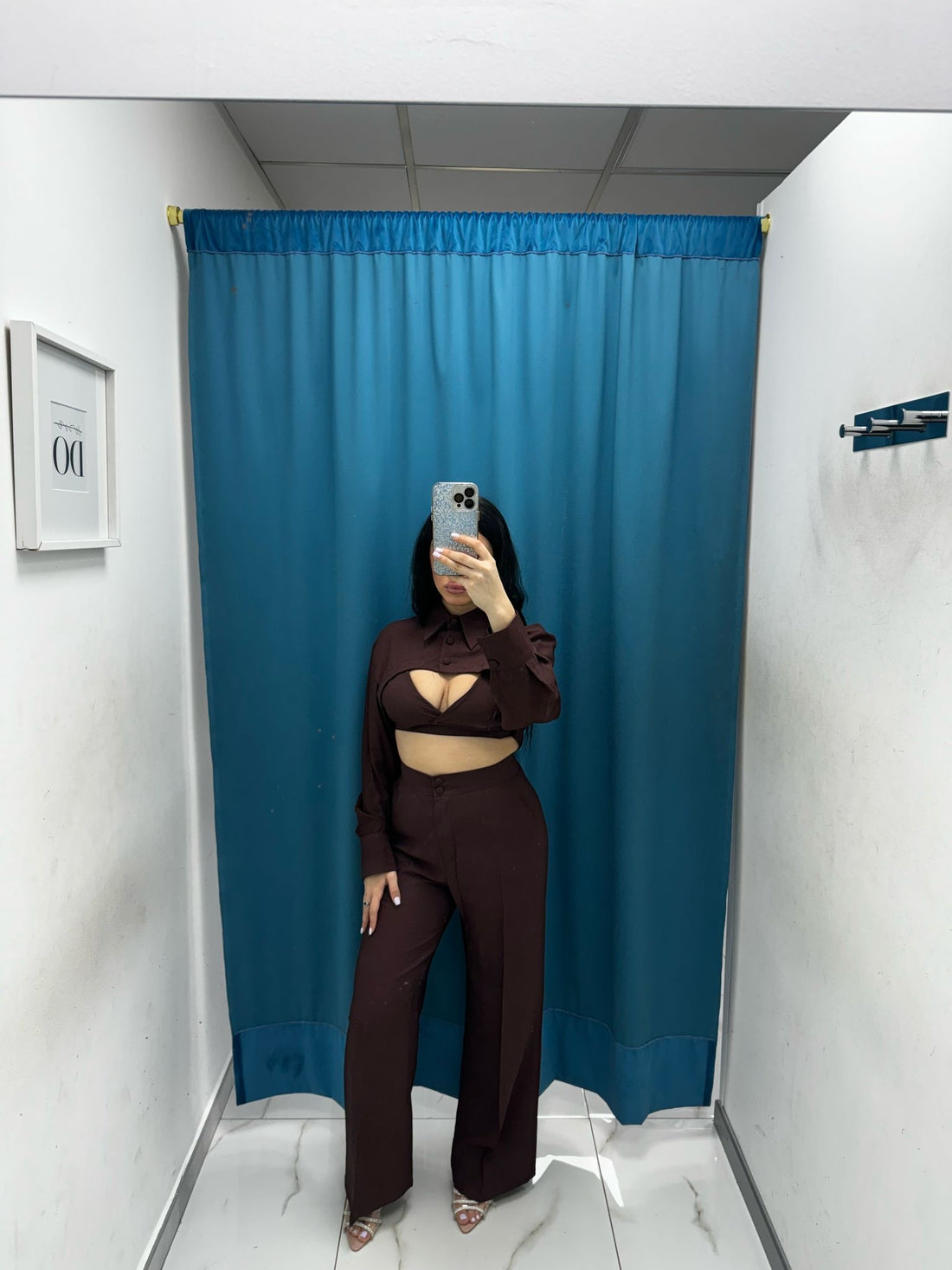 Coordinato top e pantalone 6333