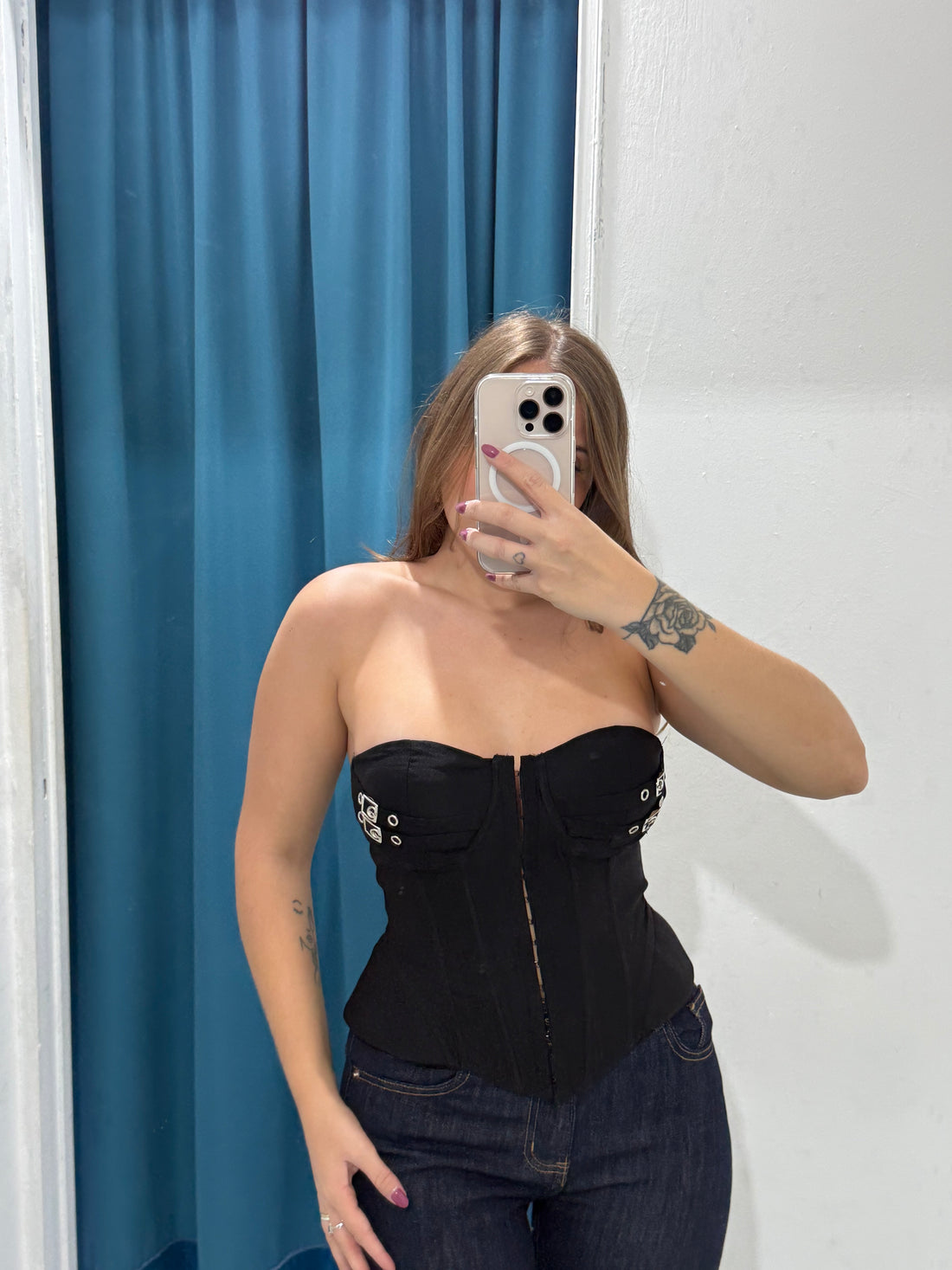 Corsetto con fibbie 2816