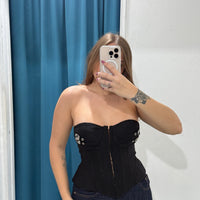 Corsetto con fibbie 2816