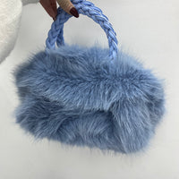 Borsa in eco pelliccia