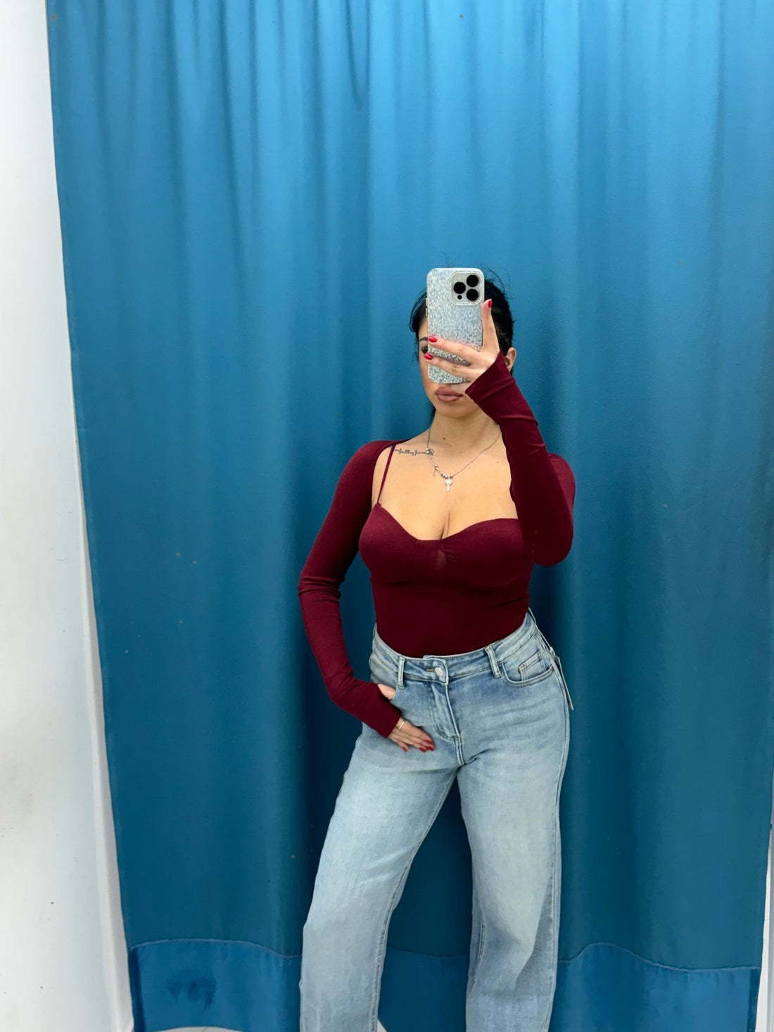 Body con manicotto 18399