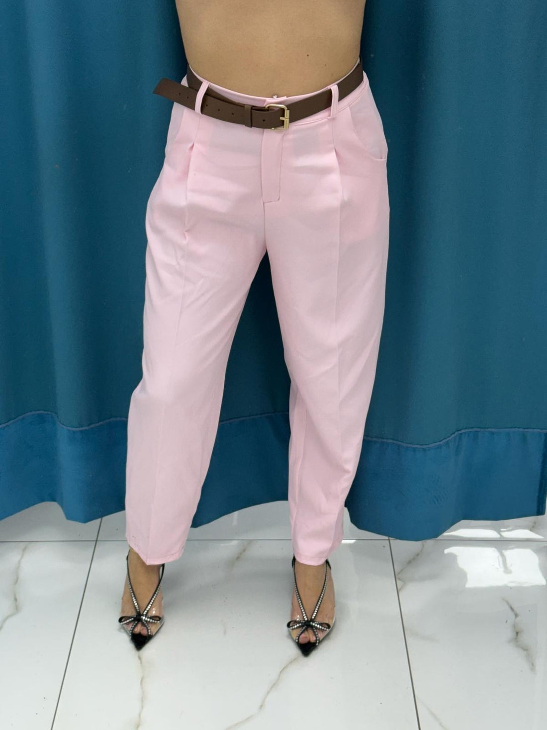 Pantalone slouchy 6788