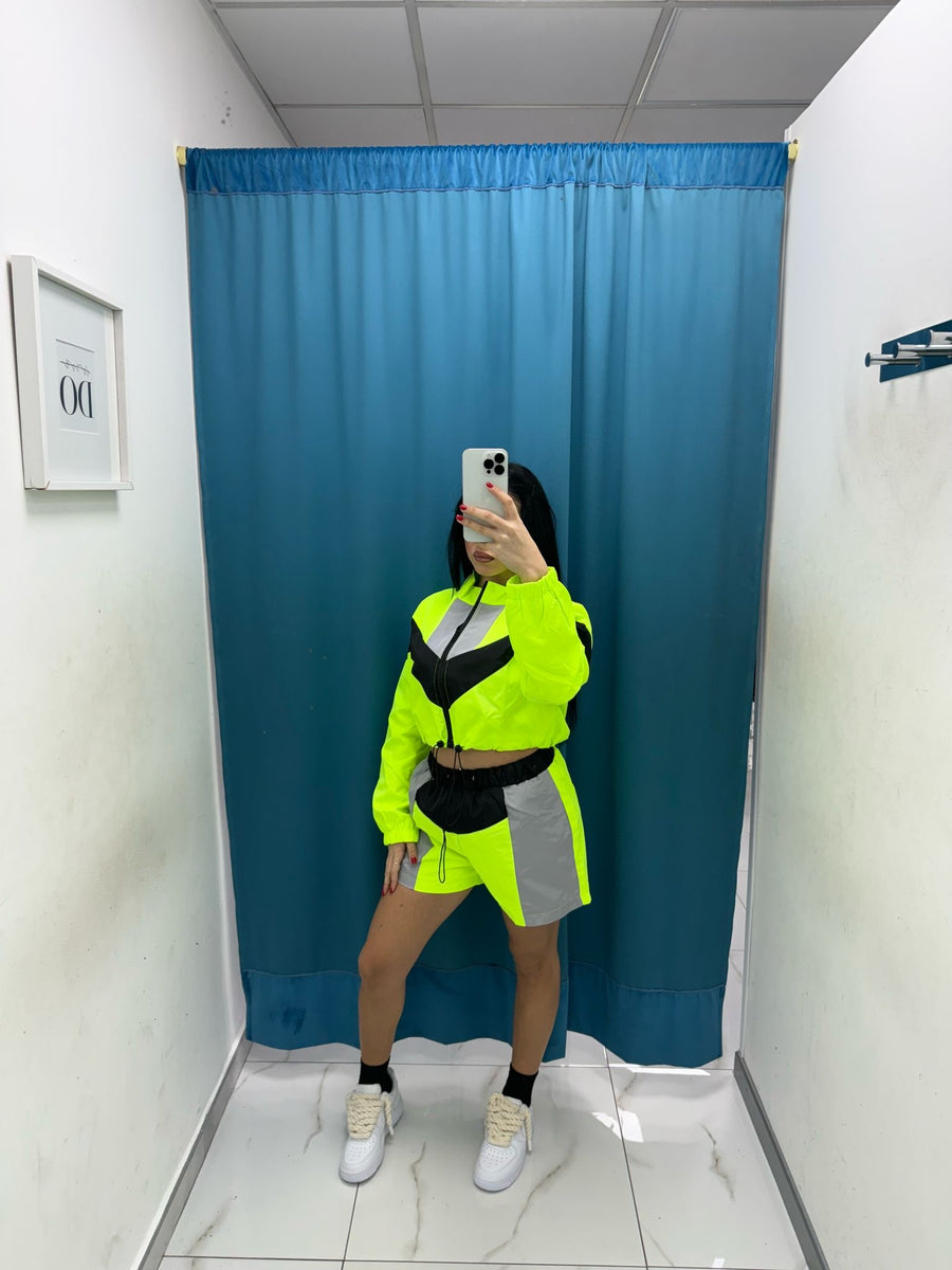 Coordinato giacca e shorts 9366
