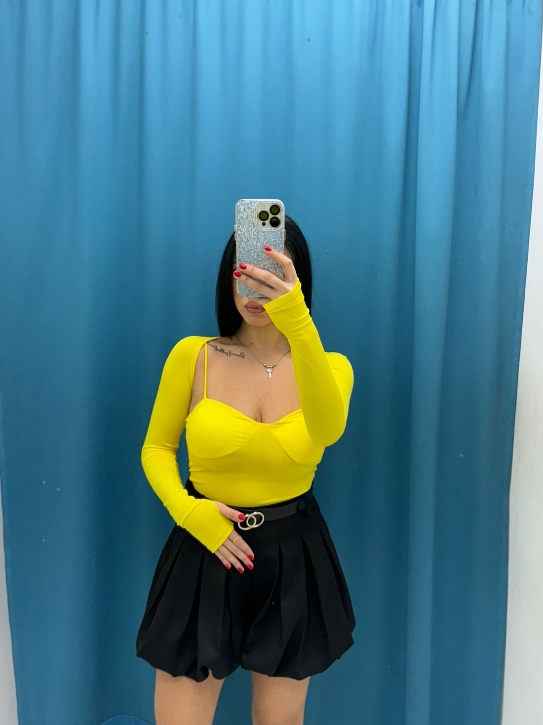 Body con manicotto 18399