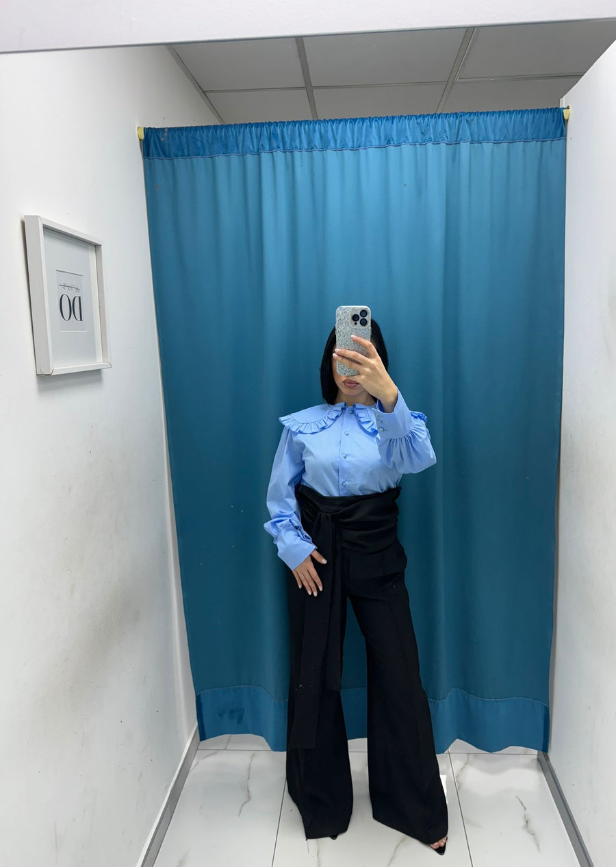 Pantalone con fascia 16067