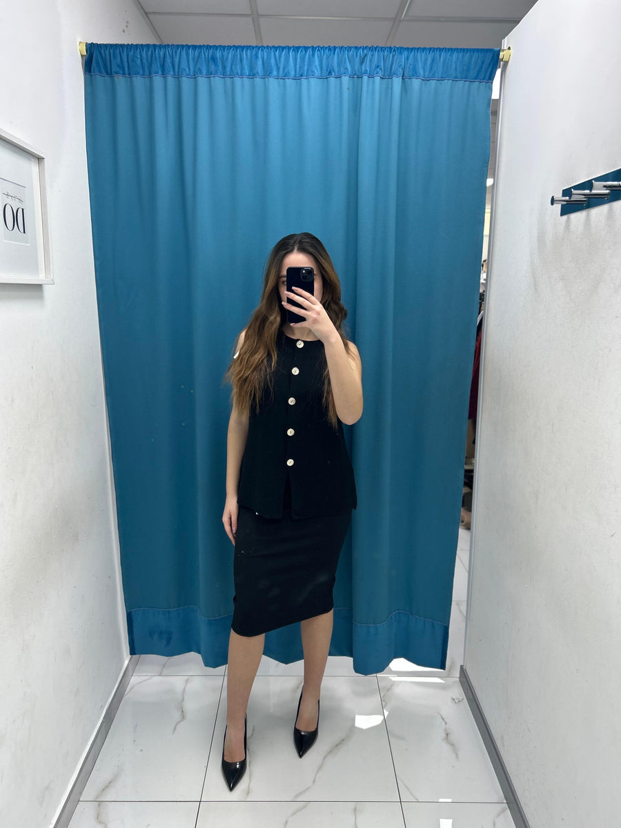 Gilet con bottoni 1600