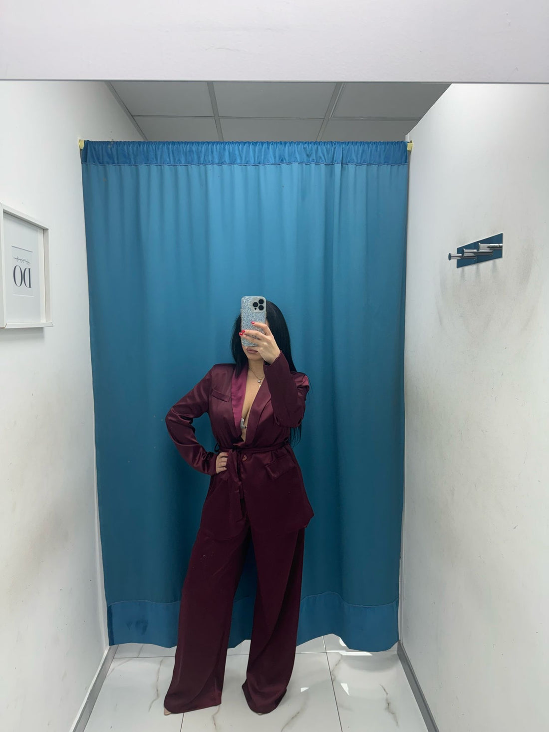 Tailleur satin 86025