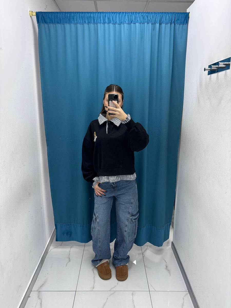 Preppy Layer Sweater - 90807