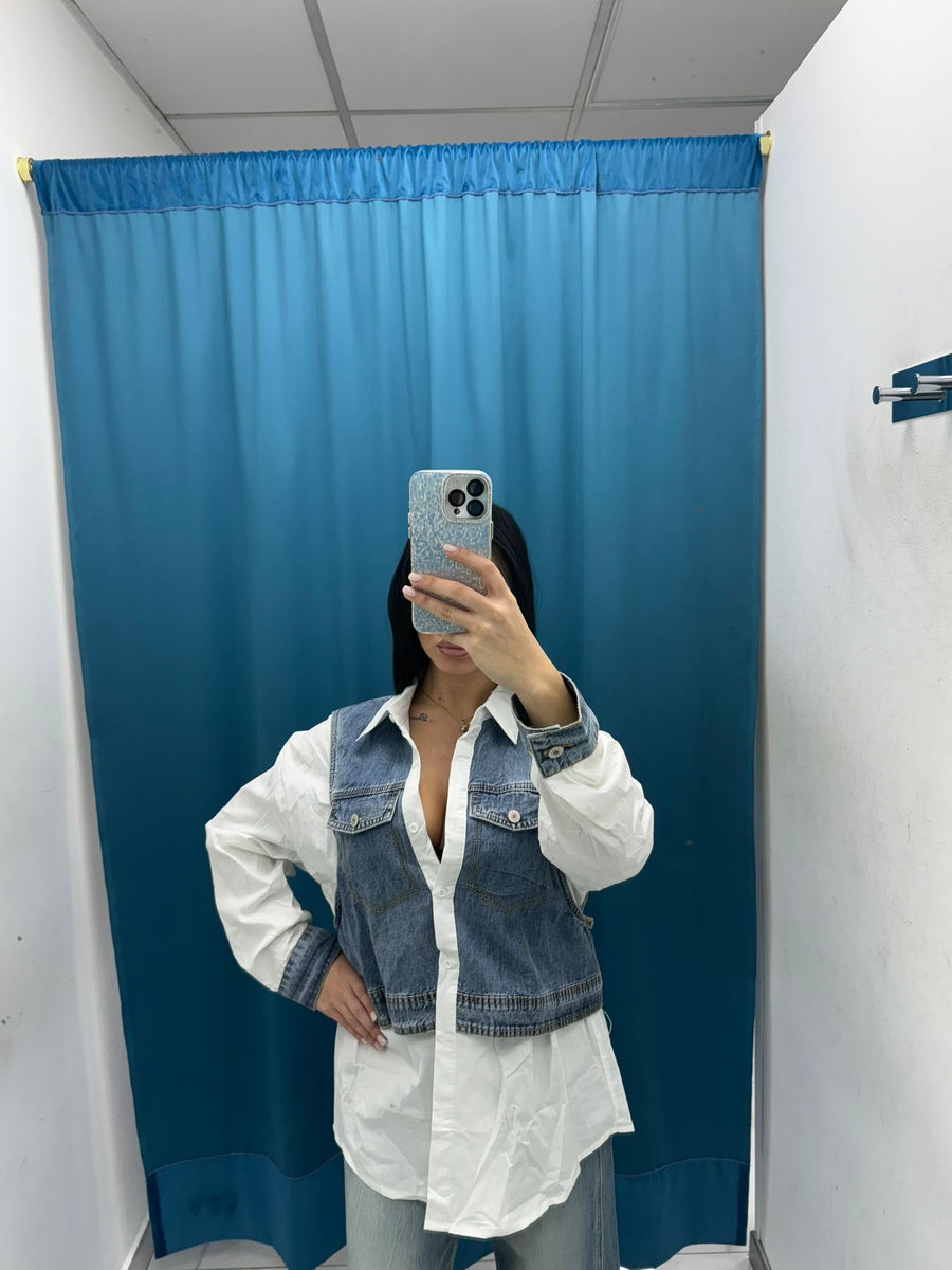 Camicia con gilet 2484