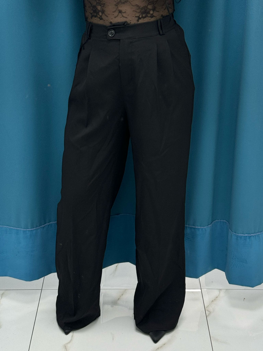 Pantalone wide leg 15592