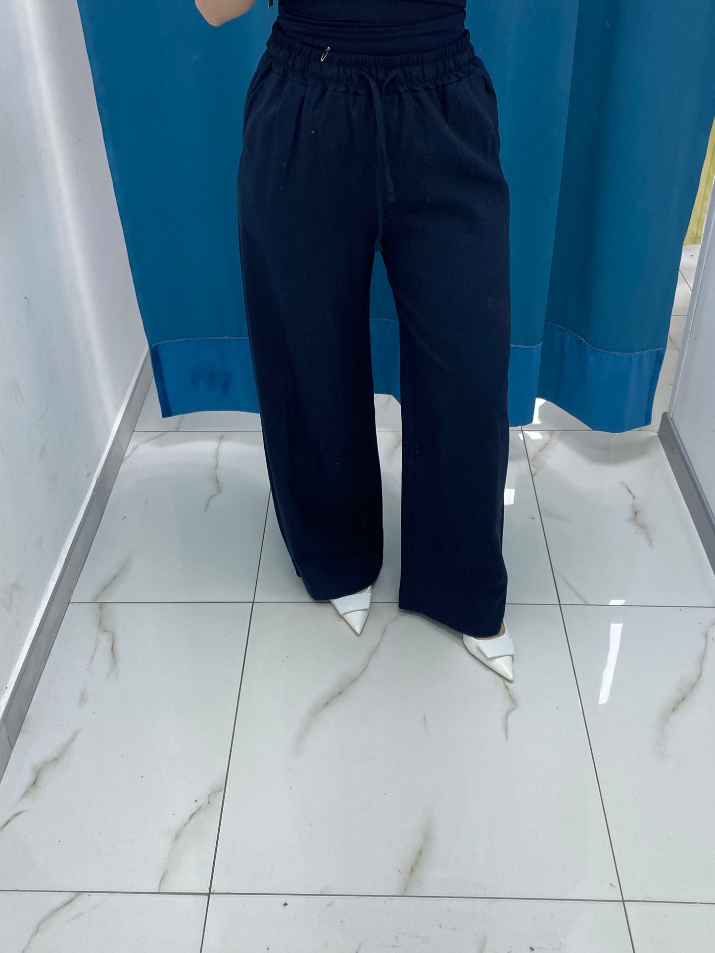 Pantalone simil lino 5816